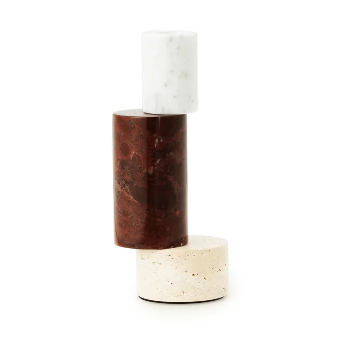 Blox lysestake - Burgundy - Normann Copenhagen