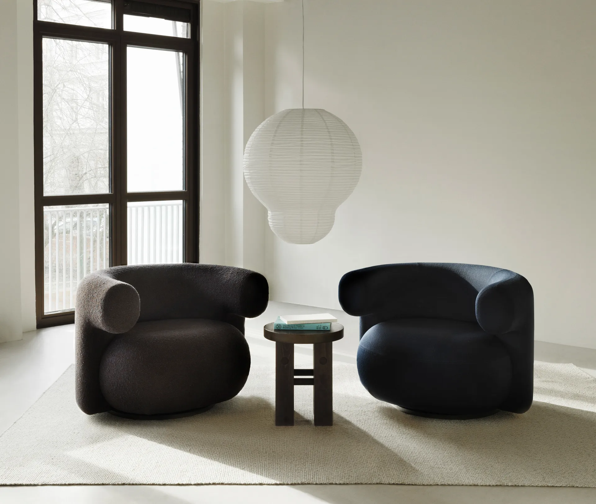 Burra loungestol w. return, Zero 0011 Normann Copenhagen