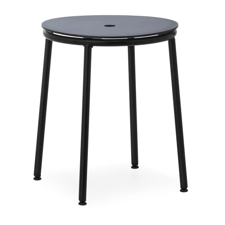 Circa krakk 45 cm - Svart aluminium - Normann Copenhagen