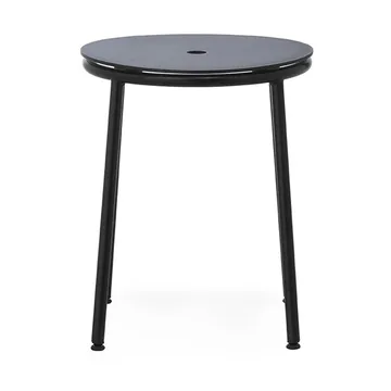 Circa krakk 45 cm - Svart aluminium - Normann Copenhagen