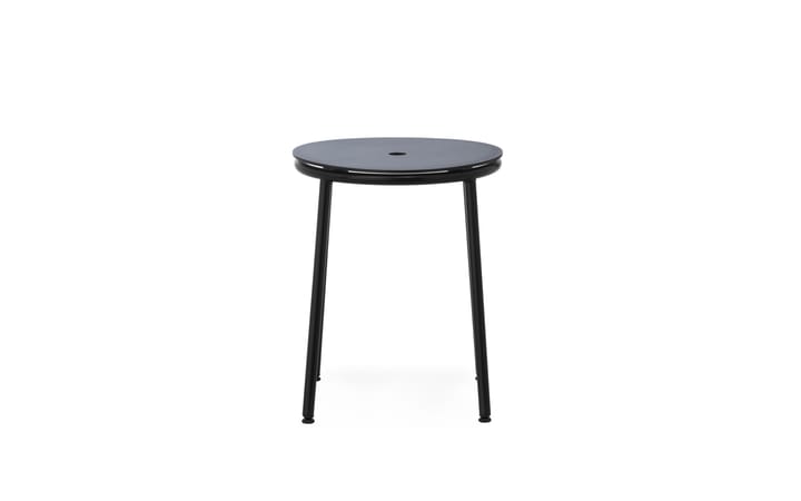 Circa krakk 45 cm - Svart aluminium - Normann Copenhagen