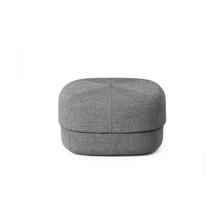 Circus puff - Hallingdal 166 grey, large - Normann Copenhagen