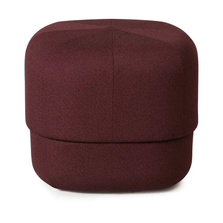 Circus puff - Vidar 693 burgundy, small - Normann Copenhagen