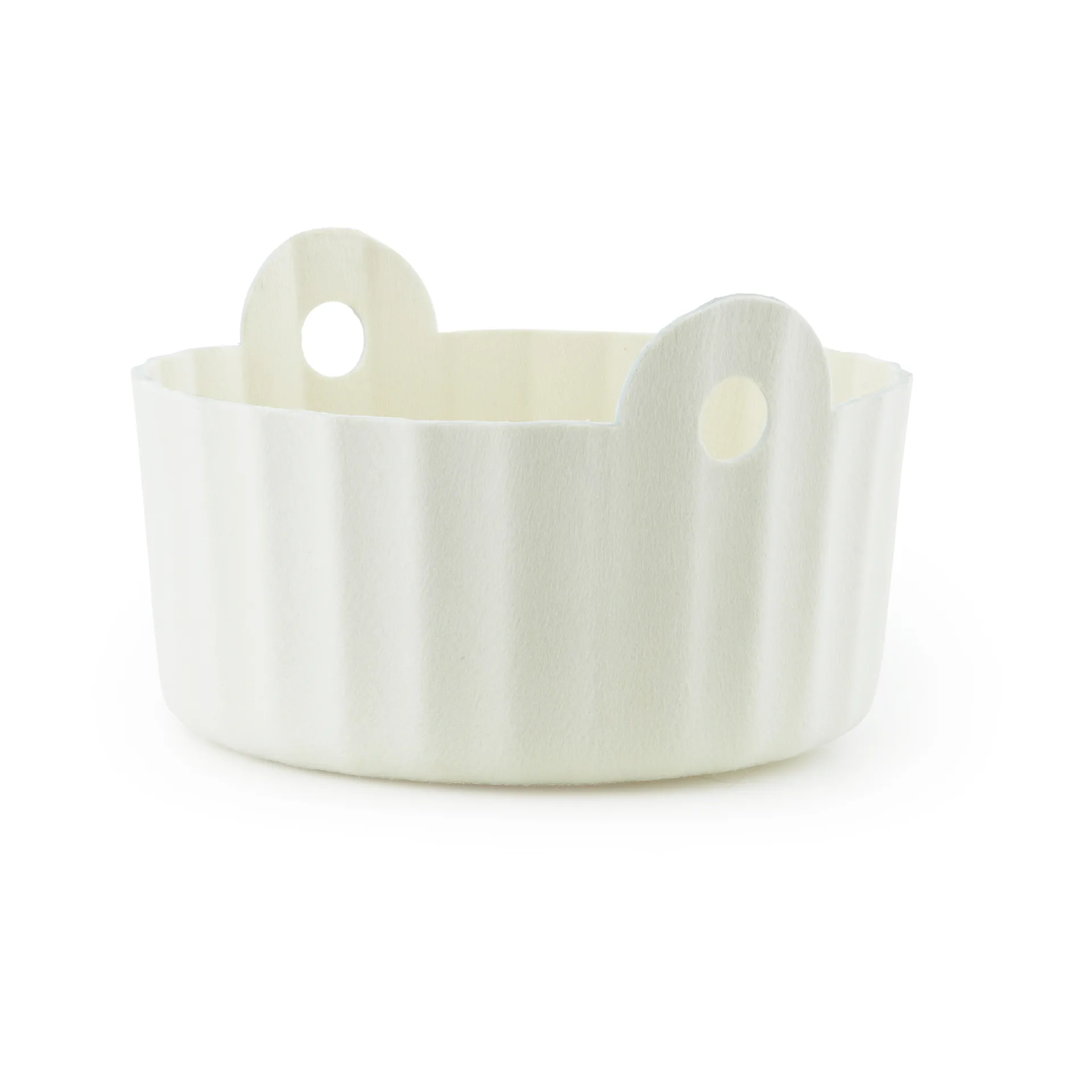 Colu Basket oppbevaringskurv Ø44 cm, Cream Normann Copenhagen