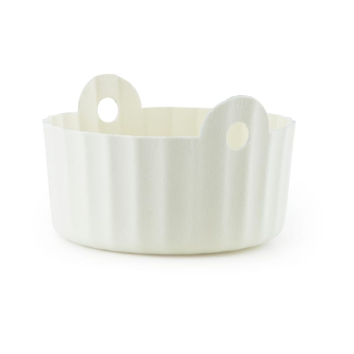 Colu Basket oppbevaringskurv Ø44 cm - Cream - Normann Copenhagen