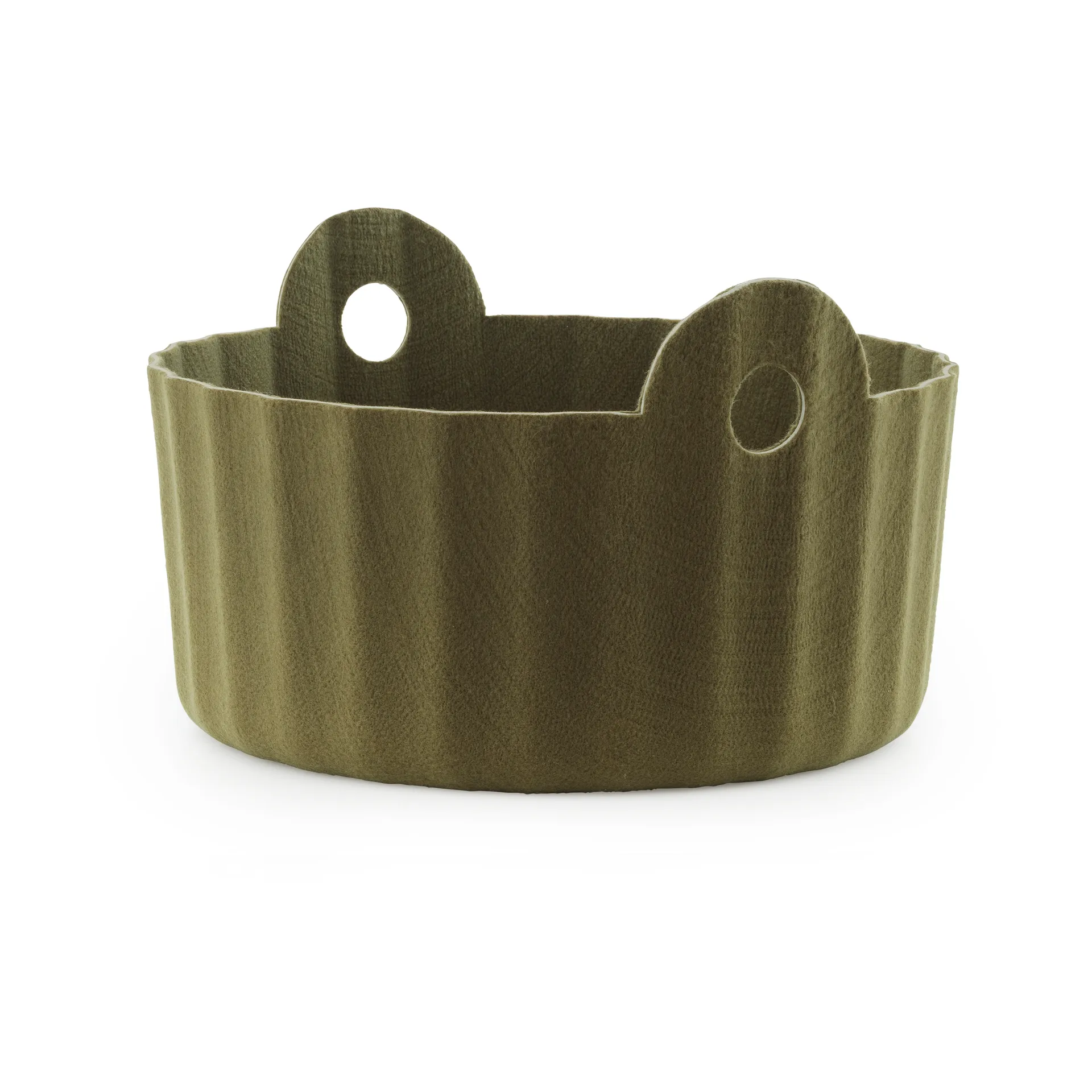Colu Basket oppbevaringskurv Ø44 cm, Olive Normann Copenhagen
