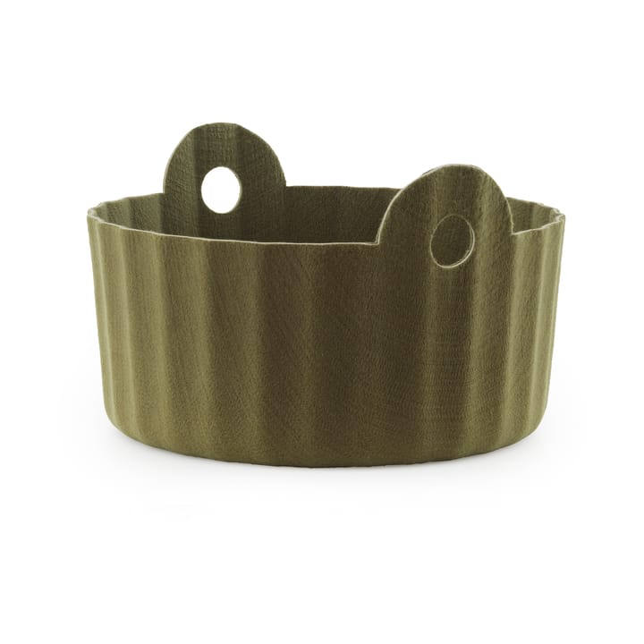 Colu Basket oppbevaringskurv Ø44 cm - Olive - Normann Copenhagen