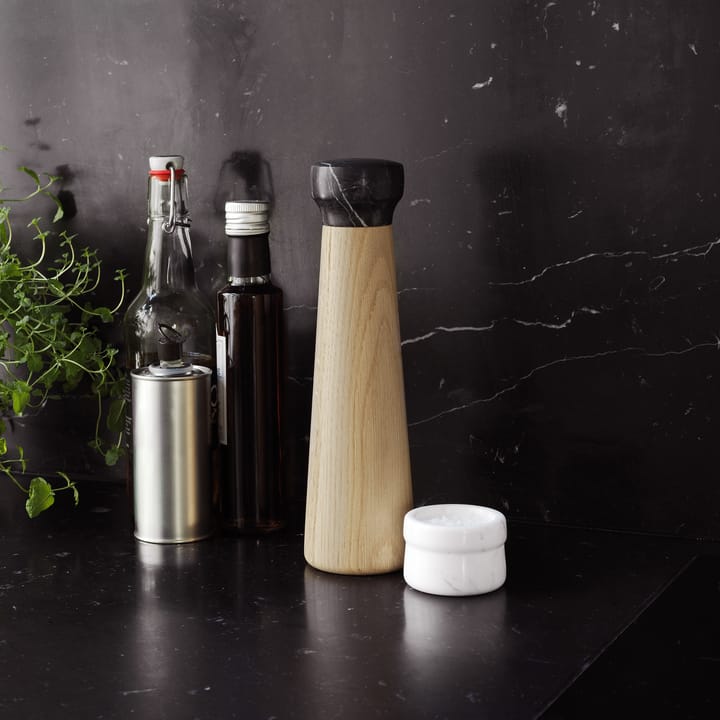 Craft pepperkvern eik-svart marmor, stor Normann Copenhagen