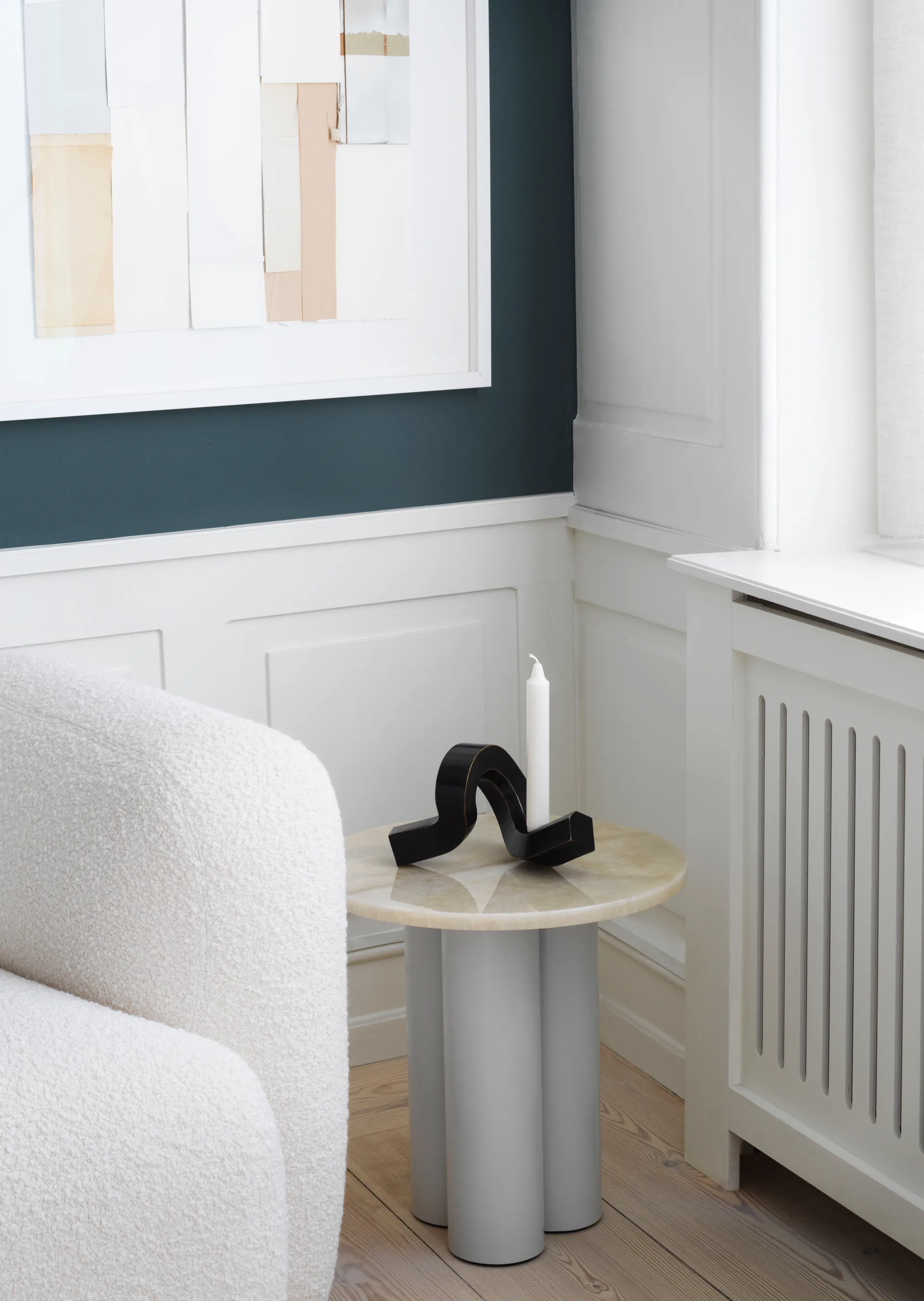 Crooked lysestake 1, Bronze Normann Copenhagen