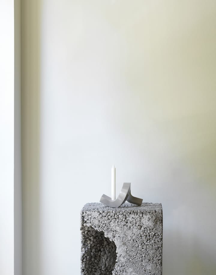 Crooked lysestake 1, Warm grey Normann Copenhagen