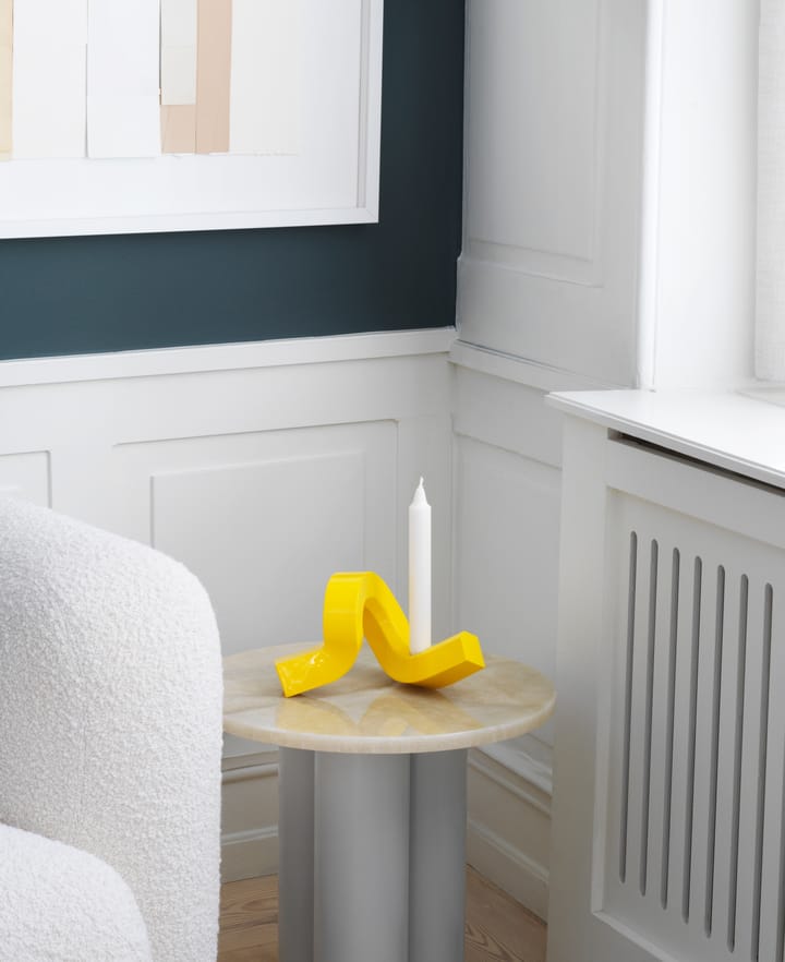 Crooked lysestake 1, Yellow Normann Copenhagen