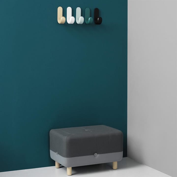 Curve knagg, hvit Normann Copenhagen