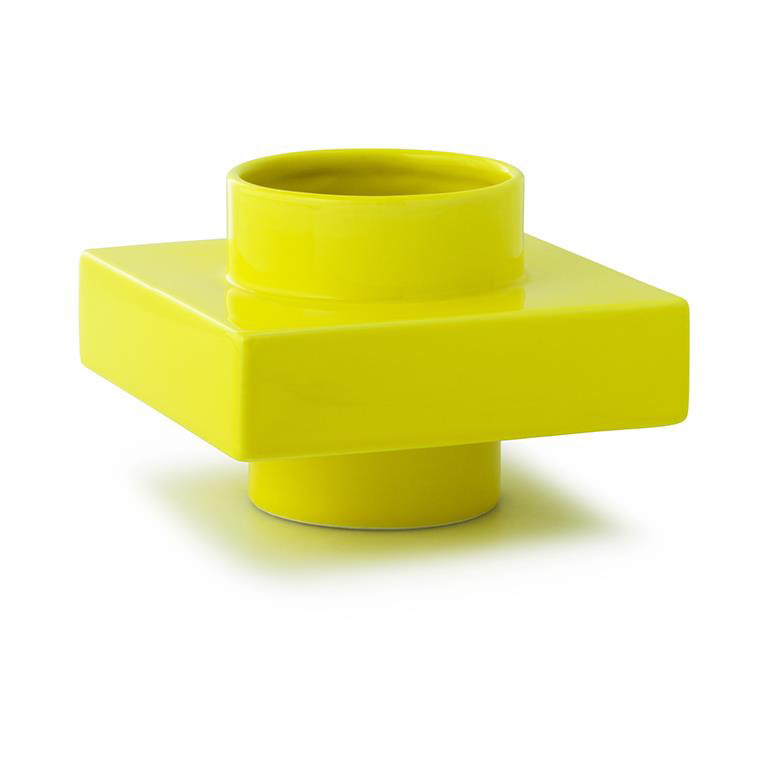 Bilde av Normann Copenhagen Deko Object S2 vase Lemon