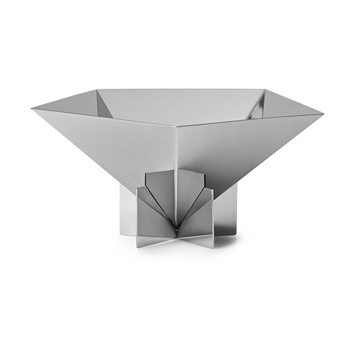 Normann Copenhagen Fem dekorasjonsskål Stainless Steel