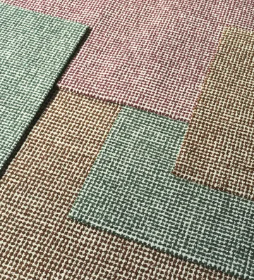 Flick teppe - 170x240 cm grønn - Normann Copenhagen