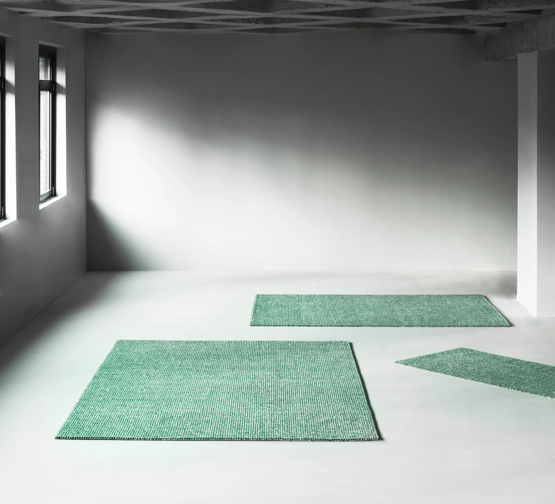 Flick teppe, 200x300 cm Green Normann Copenhagen