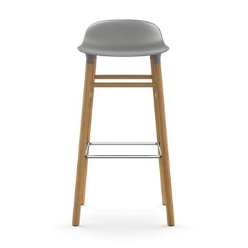 Form barstol eikebein 75 cm - grå - Normann Copenhagen