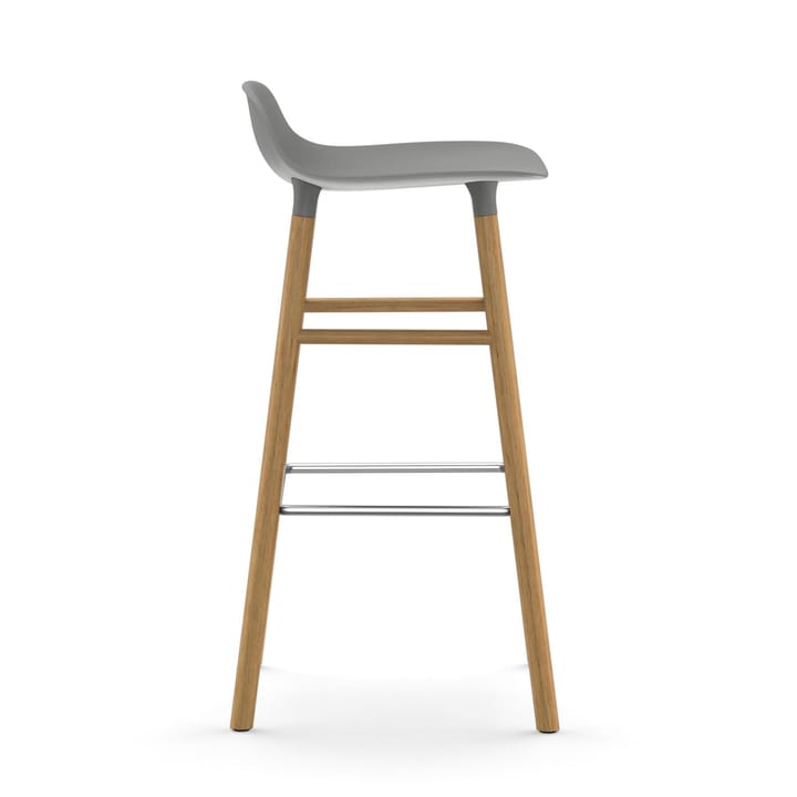 Form barstol eikebein 75 cm, grå Normann Copenhagen