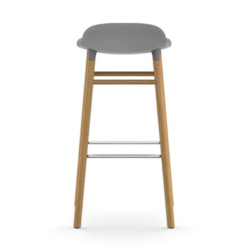 Form barstol eikebein 75 cm - grå - Normann Copenhagen