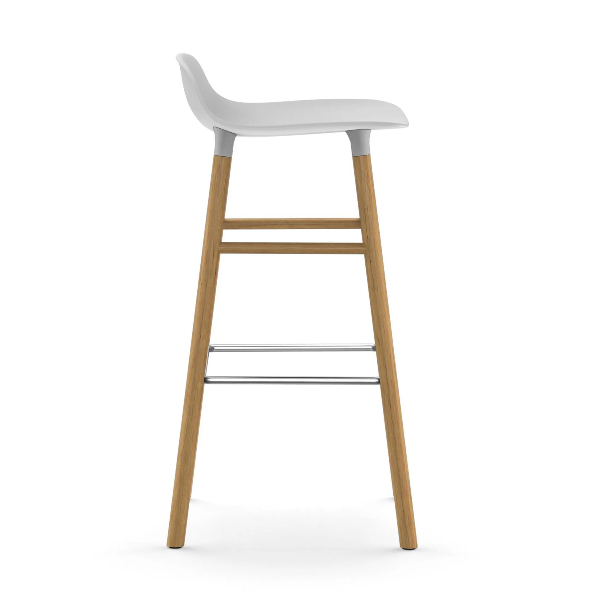 Form barstol eikebein 75 cm, hvit Normann Copenhagen