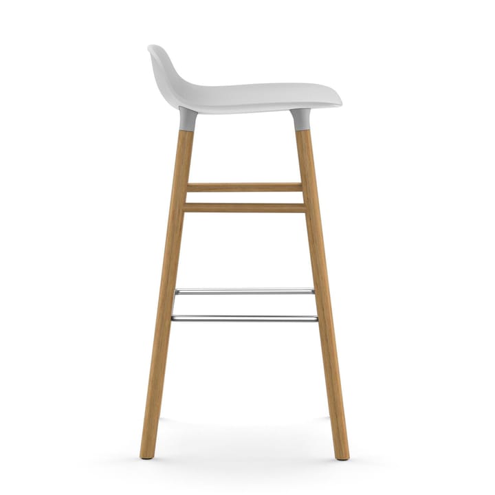 Form barstol eikebein 75 cm, hvit Normann Copenhagen