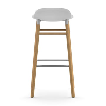 Form barstol eikebein 75 cm - hvit - Normann Copenhagen
