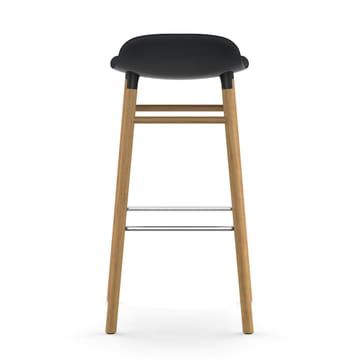 Form barstol eikebein 75 cm - svart - Normann Copenhagen