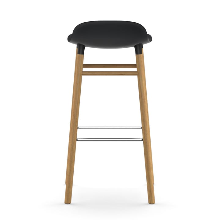 Form barstol eikebein 75 cm, svart Normann Copenhagen