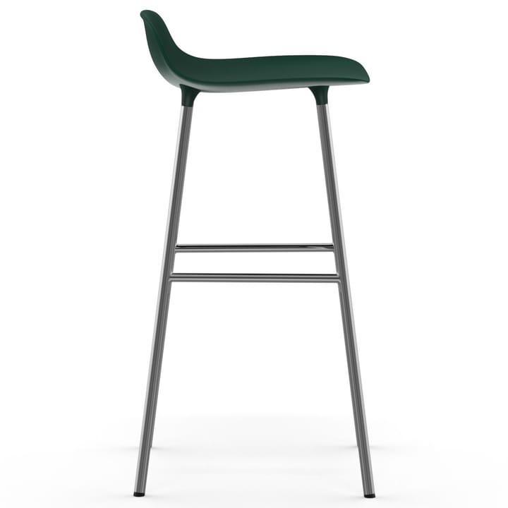 Form barstol forkromede bein 75 cm - Grønn - Normann Copenhagen