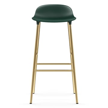 Form barstol messingsbein 75 cm - Grønn - Normann Copenhagen