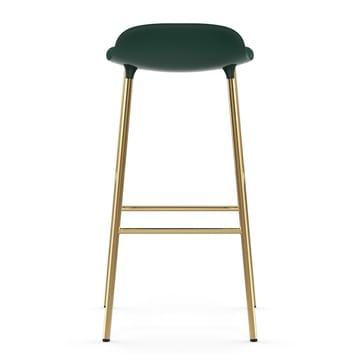 Form barstol messingsbein 75 cm - Grønn - Normann Copenhagen