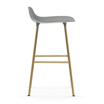 Form barstol messingsbein - Grå - Normann Copenhagen