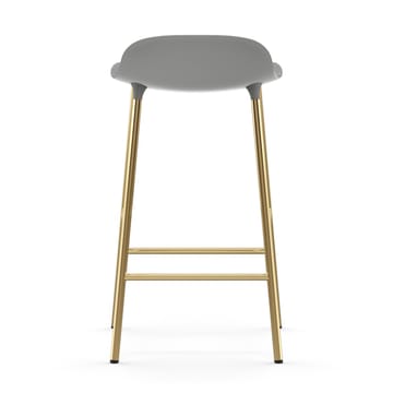 Form barstol messingsbein - Grå - Normann Copenhagen