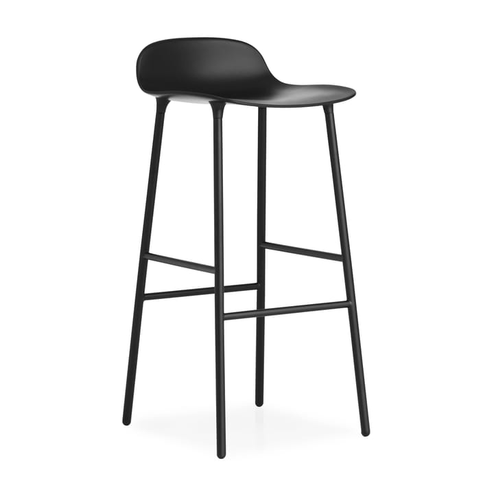 Form barstol metallbein 75 cm - svart - Normann Copenhagen
