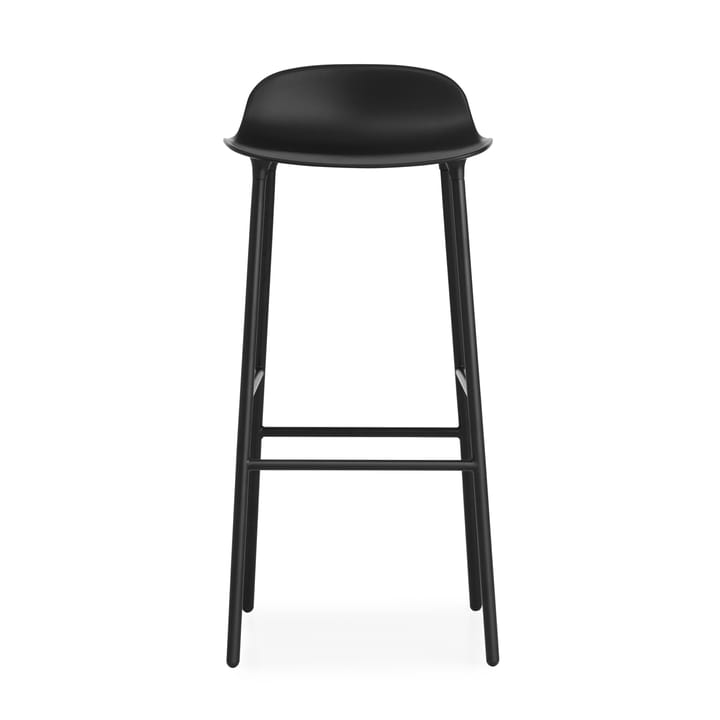 Form barstol metallbein 75 cm - svart - Normann Copenhagen