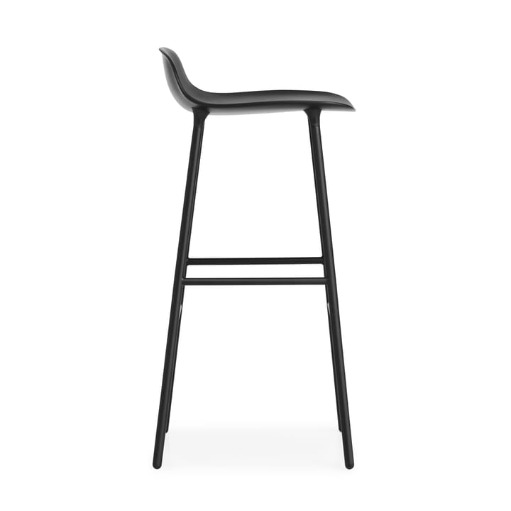 Form barstol metallbein 75 cm - svart - Normann Copenhagen