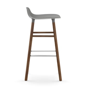 Form barstol valnøttbein 75 cm - grå - Normann Copenhagen