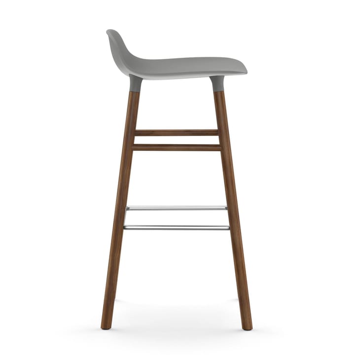 Form barstol valnøttbein 75 cm, grå Normann Copenhagen