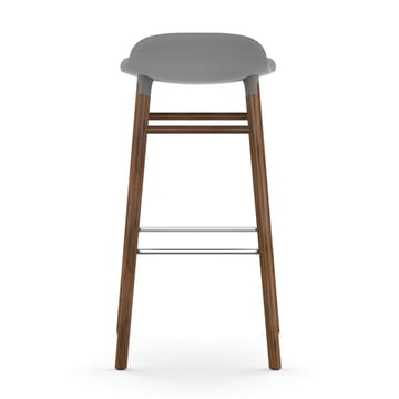 Form barstol valnøttbein 75 cm - grå - Normann Copenhagen