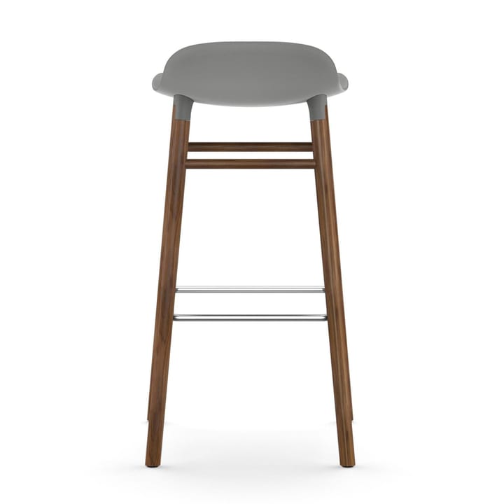 Form barstol valnøttbein 75 cm, grå Normann Copenhagen