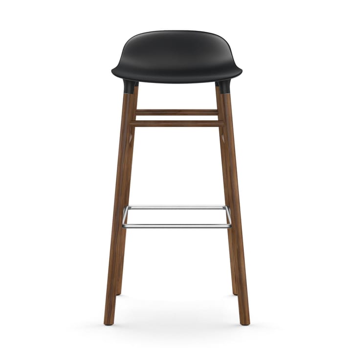 Form barstol valnøttbein 75 cm - svart - Normann Copenhagen