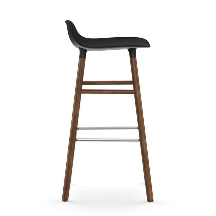 Form barstol valnøttbein 75 cm, svart Normann Copenhagen