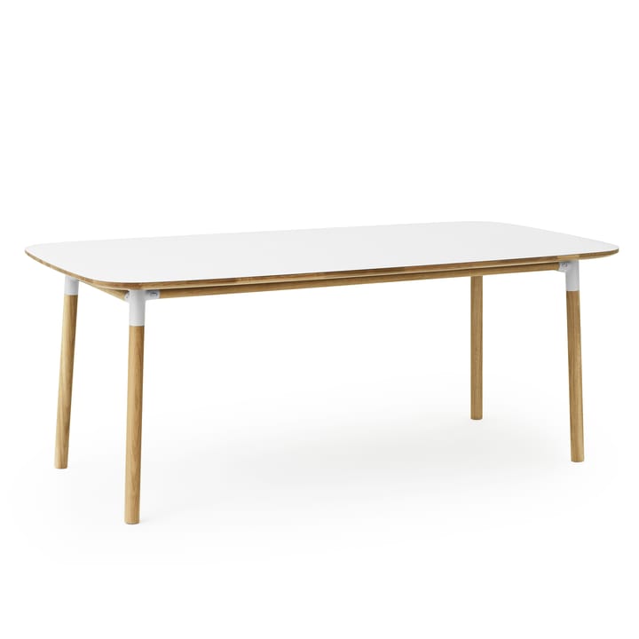 Form bord 95x200 cm - hvit - Normann Copenhagen