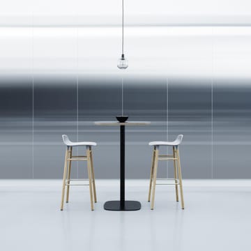 Form Chair barstol eikben - grå - Normann Copenhagen