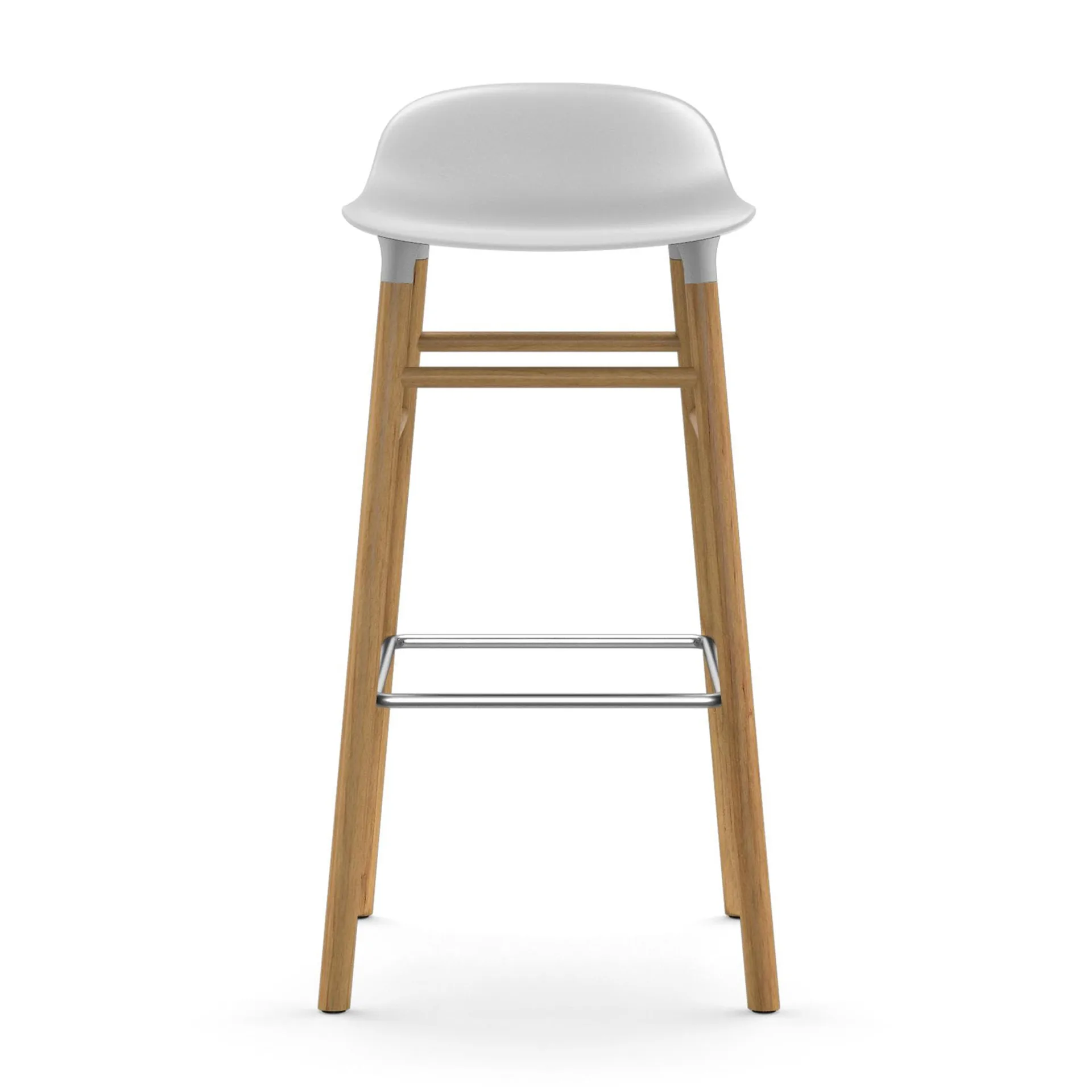 Form Chair barstol eikben, hvit Normann Copenhagen
