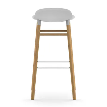 Form Chair barstol eikben - hvit - Normann Copenhagen