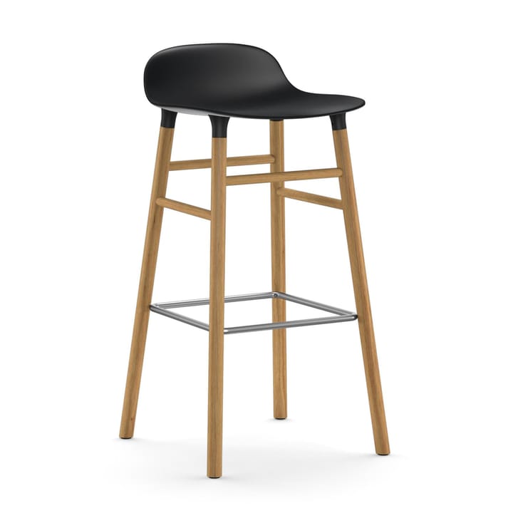 Form Chair barstol eikben - svart - Normann Copenhagen