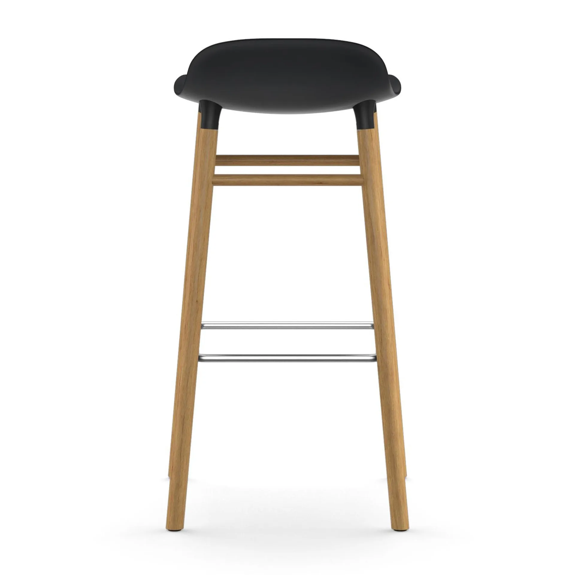 Form Chair barstol eikben, svart Normann Copenhagen