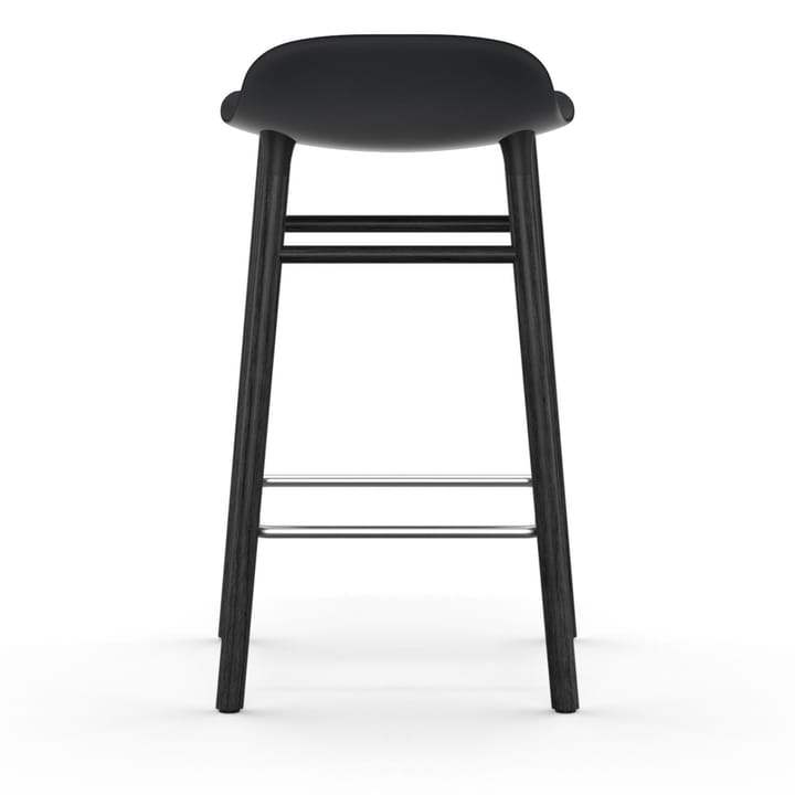 Form Chair barstol lakkerte eikebein 65 cm - svart - Normann Copenhagen