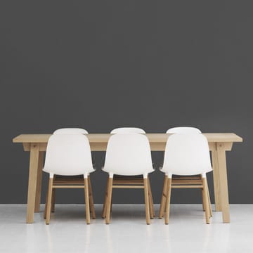 Form Chair stol eikben 2-stk. - hvit-eik - Normann Copenhagen